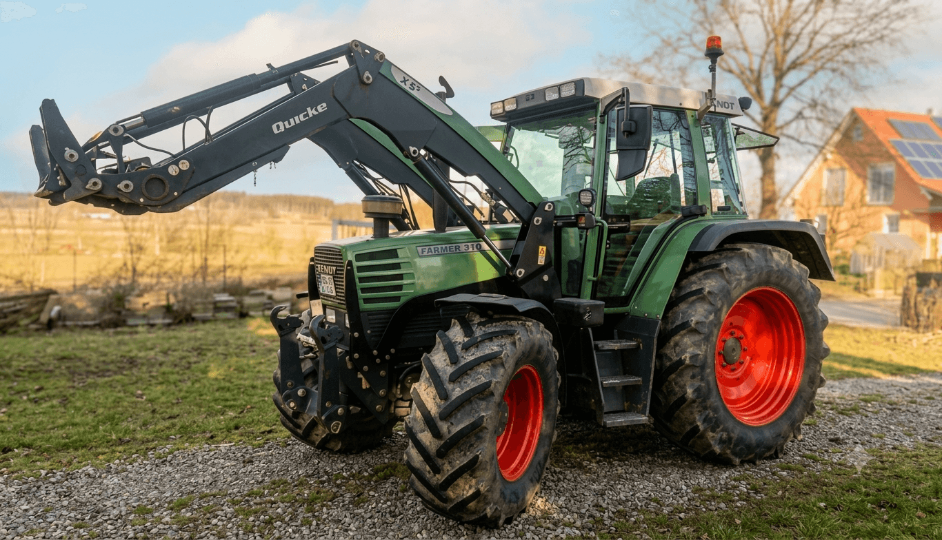 Fendt Traktor als aufbereitetes Anzeigenbild